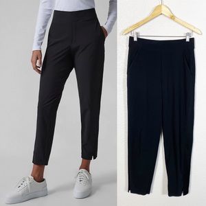 Athleta Womens Brooklyn Ankle Pant in Black Size 4